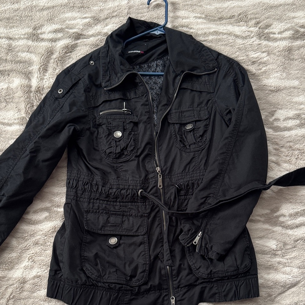Black Utility Jacket